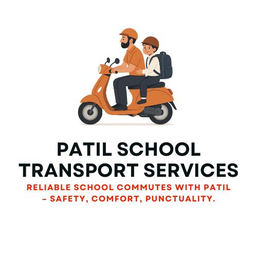 Patil School Transport services logo